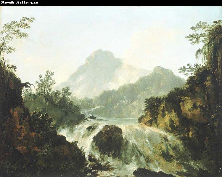 William Hodges A Cascade in the Tuauru Valley, Tahiti